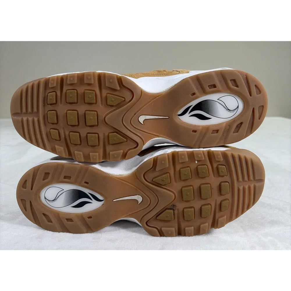 Nike Air Griffey Max 1 Wheat Gold Suede Mens Sneakers Size 9.5 DO6684-700 Chrty
